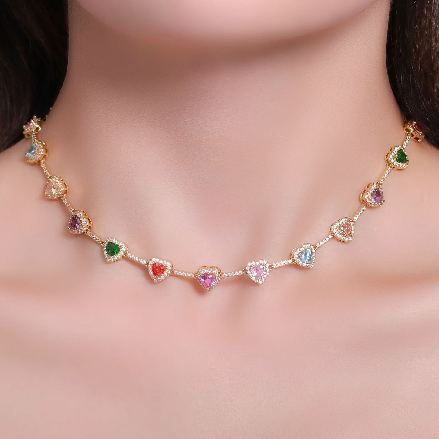 Camila Heart Neklace