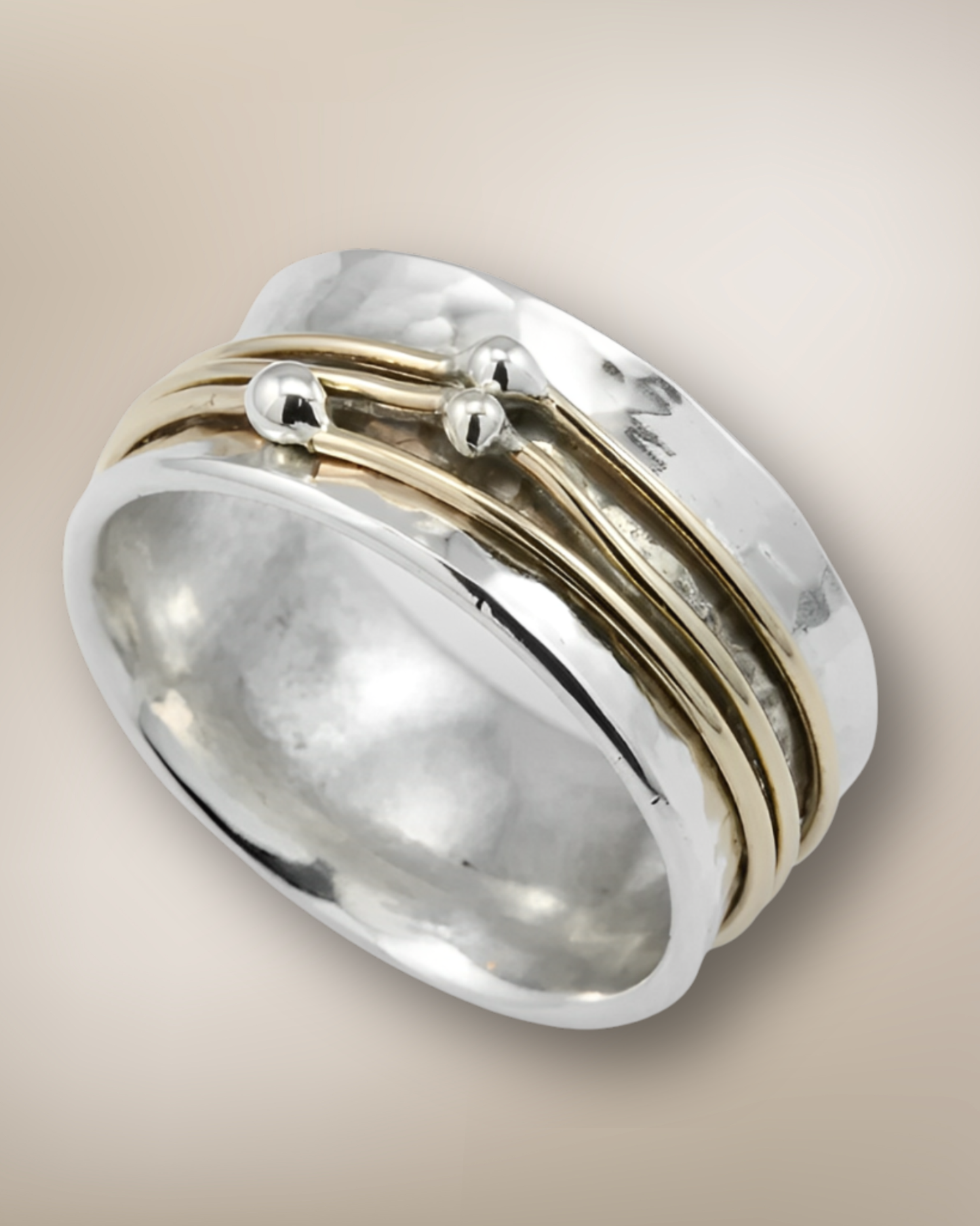Retro Two-tone Ring